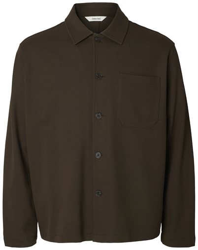 Selected - SLMSol Overshirt - Turkish Coffee